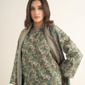 Alternative view of 3 PIECE - PRINTED KHADDAR SUIT