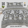 King size crystal cotton bedsheet set product by Diamond