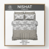 3 Piece King size Bed Sheet Set with 2 Pillowcovers
